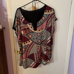 Espresso 3x multi color top